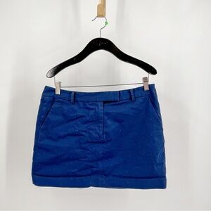 Vince Camuto Blue Mini Skirt